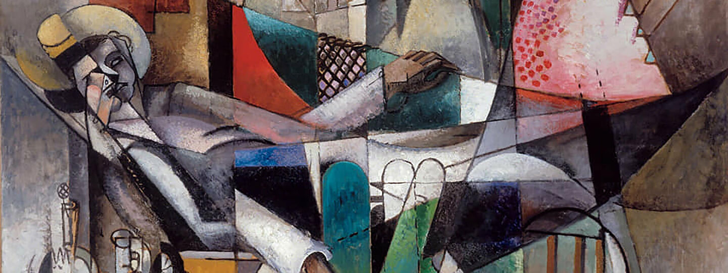 The Man in a Hammock, by Albert Gleizes