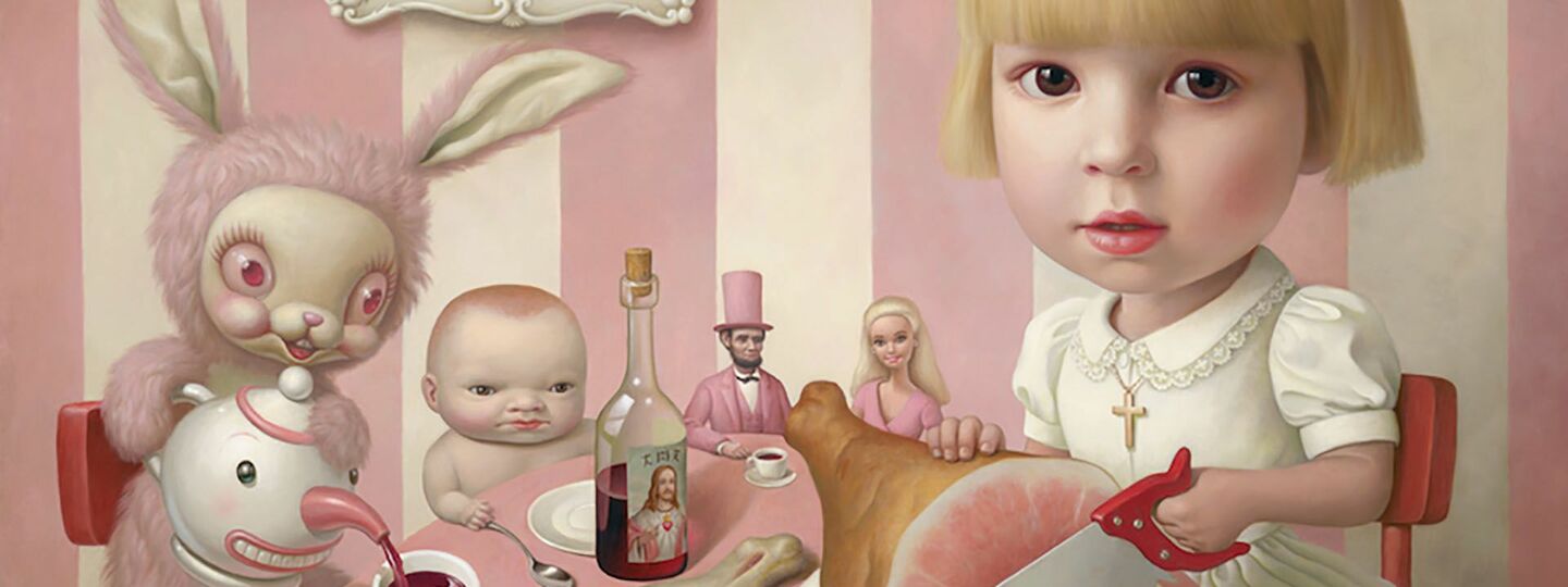 Rosie's tea party, by Mark Ryden