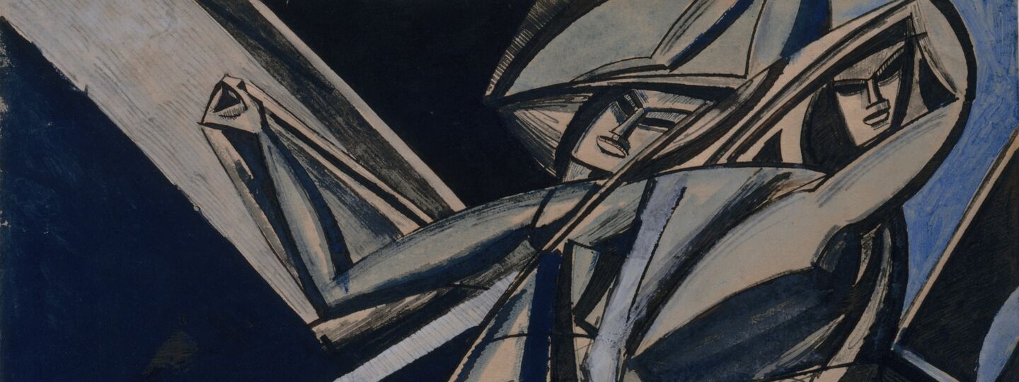 The Dancers, by Wyndham Lewis