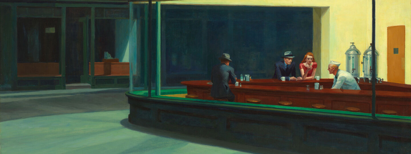 Nighthawks, by Edward Hopper