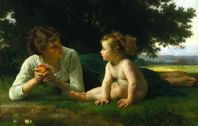 Temptation, by William Bouguereau