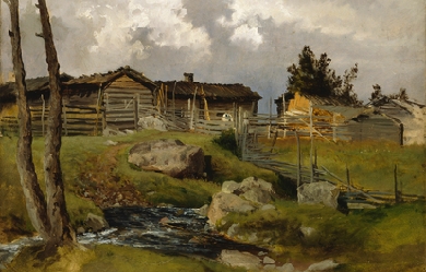 Before the Thunderstorm, by Hjalmar Munsterhjelm