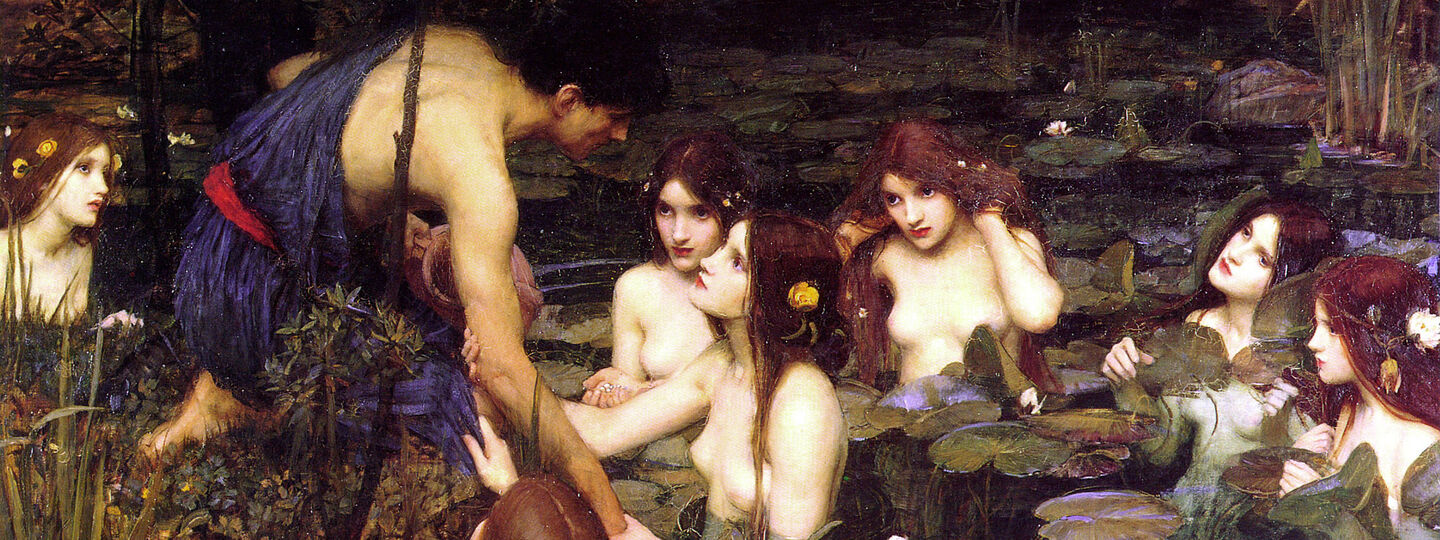 Hylas and the Nymphs, by John William Waterhouse