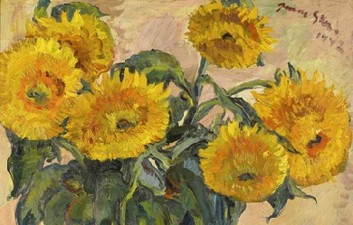 Sunflowers, by Irma Stern