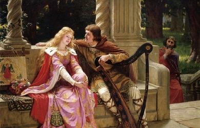 The End of The Song, by Edmund Leighton