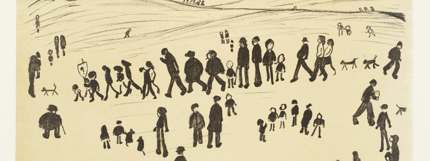 Sunday Afternoon, by Laurence Stephen Lowry