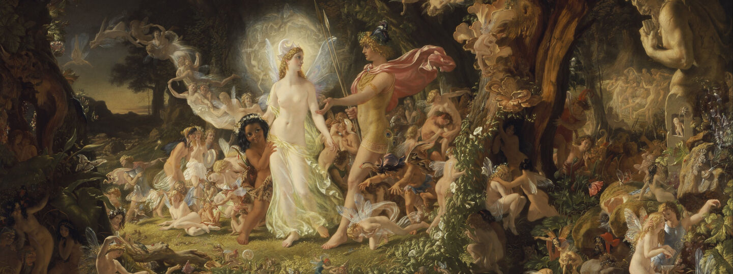 The Quarrel of Oberon and Titania, by Joseph Noel Paton