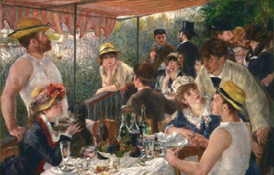 Luncheon of the Boating Party, by Pierre-Auguste Renoir