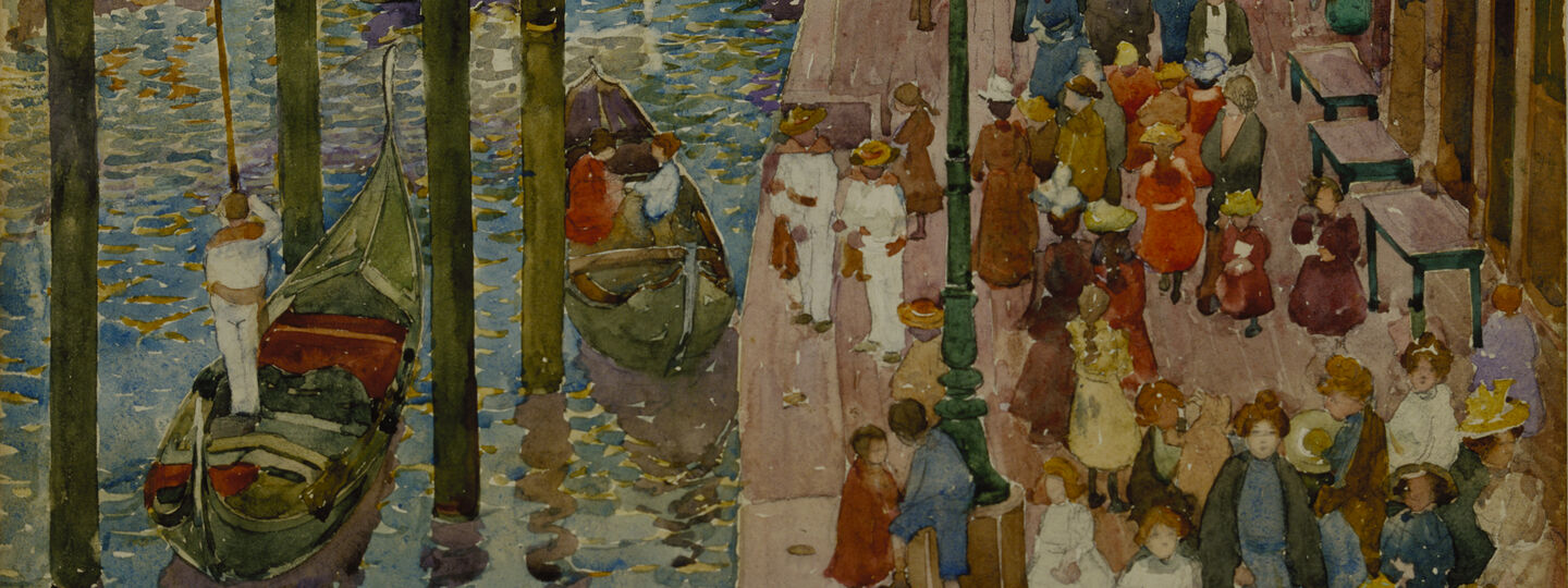 The Grand Canal, Venice, by Maurice Prendergast