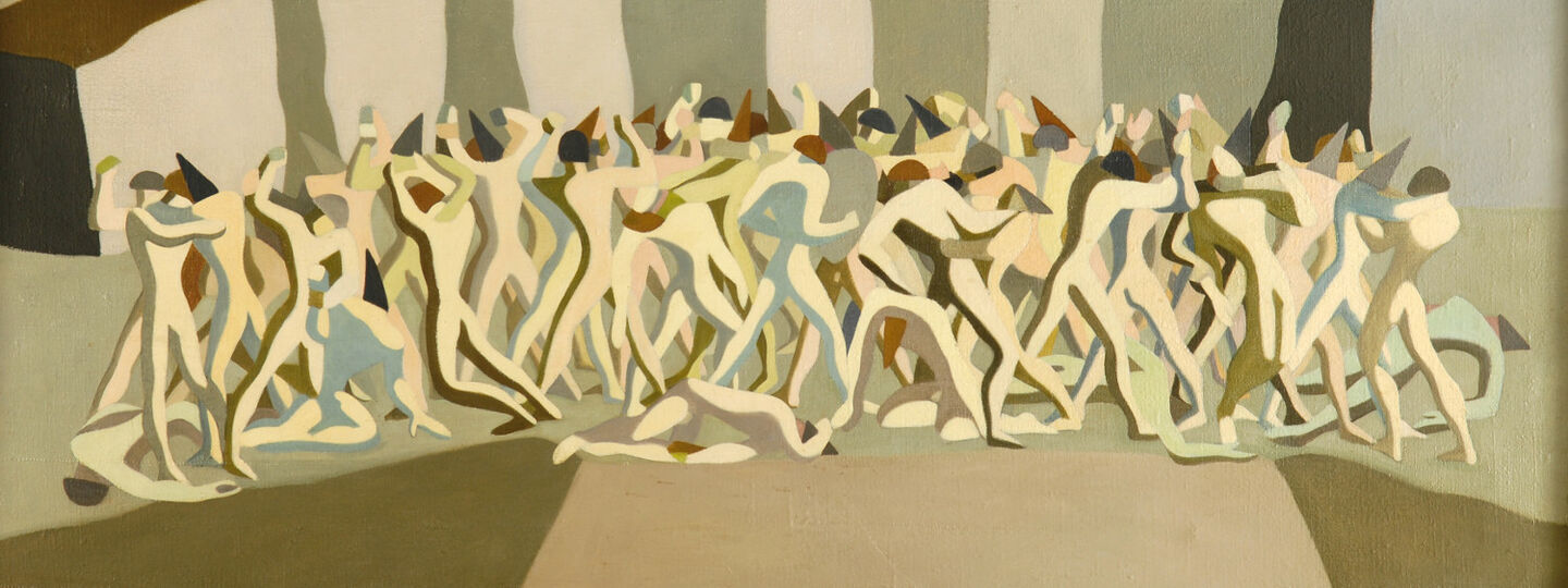 The Battle of Thermopylae, by Vera Pagava