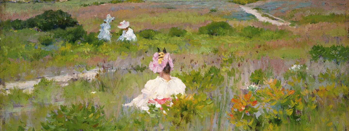 Landscape: Shinnecock, Long Island, by William Merritt Chase