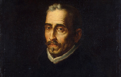 Portrait of Félix Lope de Vega, by Luis Tristán