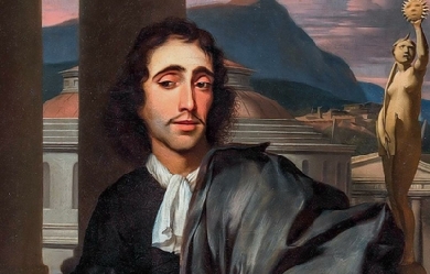 Portrait of a Man , thought to be Baruch de Spinoza, by Barend Graat