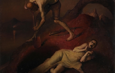 Buried Alive, by Odd Nerdrum