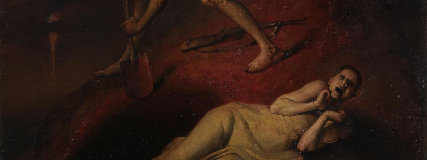 Buried Alive, by Odd Nerdrum