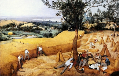 The Harvesters, by Pieter Bruegel the Elder