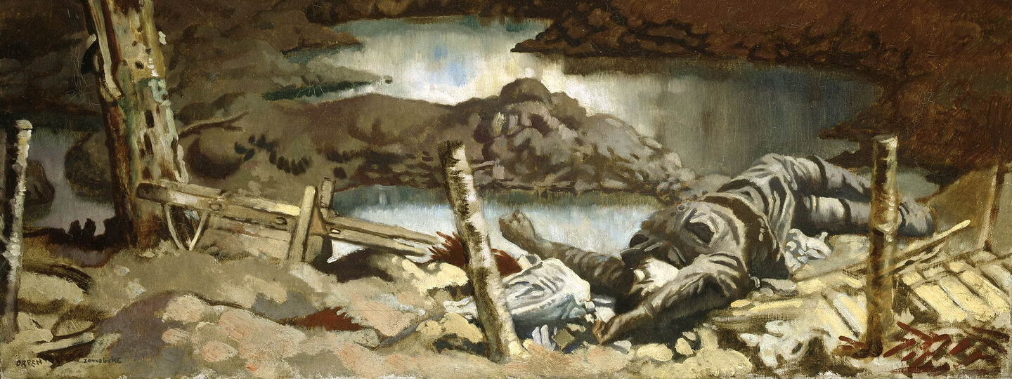 Zonnebeke, by William Orpen