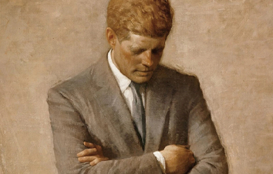 John Fitzgerald Kennedy, by Aaron Shikler