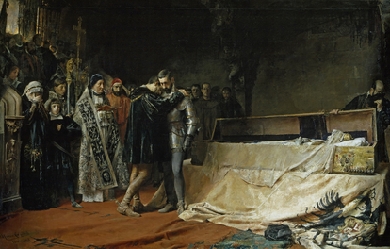 Conversion of the Duke of Gandía, by José Moreno Carbonero