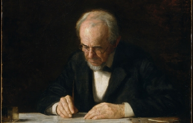 The Writing Master, by Thomas Eakins