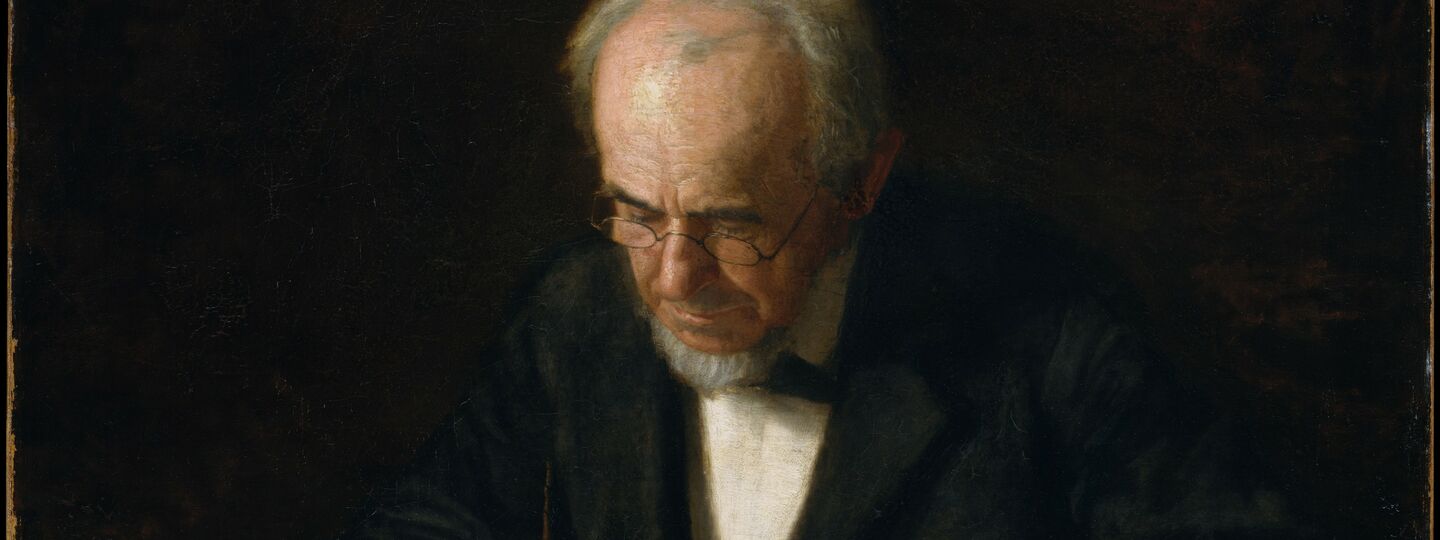 The Writing Master, by Thomas Eakins
