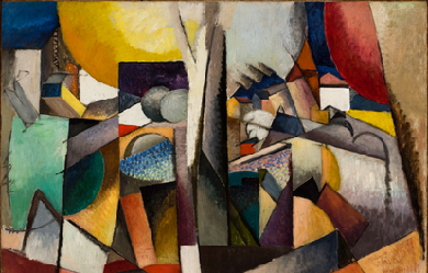 Cubist Landscape, by Albert Gleizes