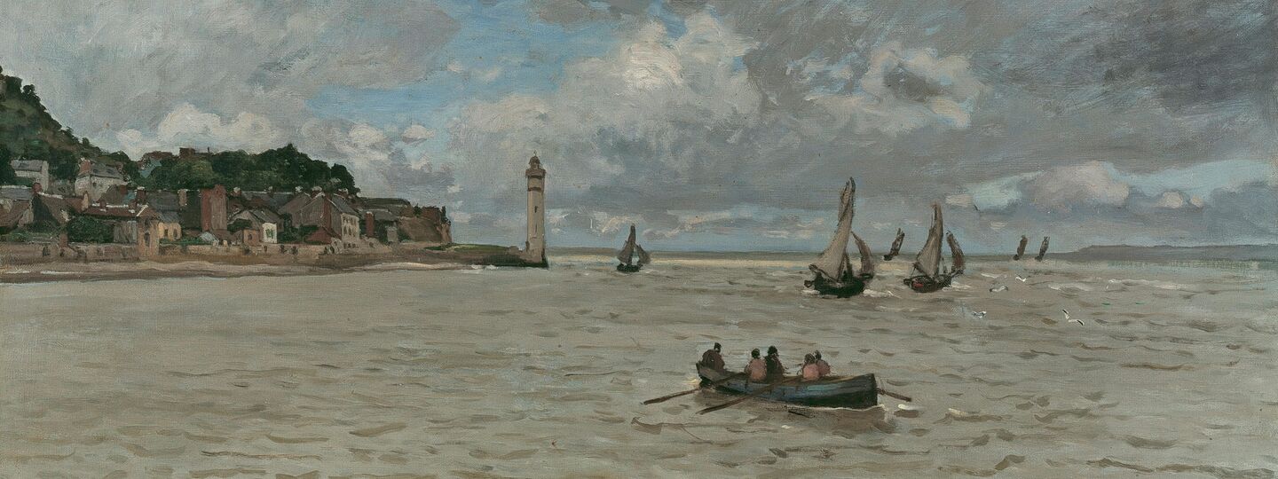 The Lighthouse at Honfleur, by Claude Monet