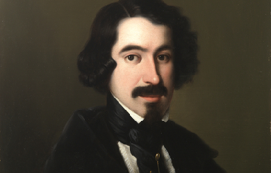 Portrait of José de Espronceda, by Antonio María Esquivel