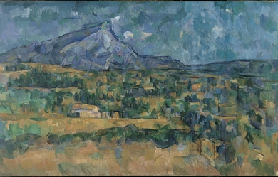 Mont Sainte-Victoire, by Paul Cézanne