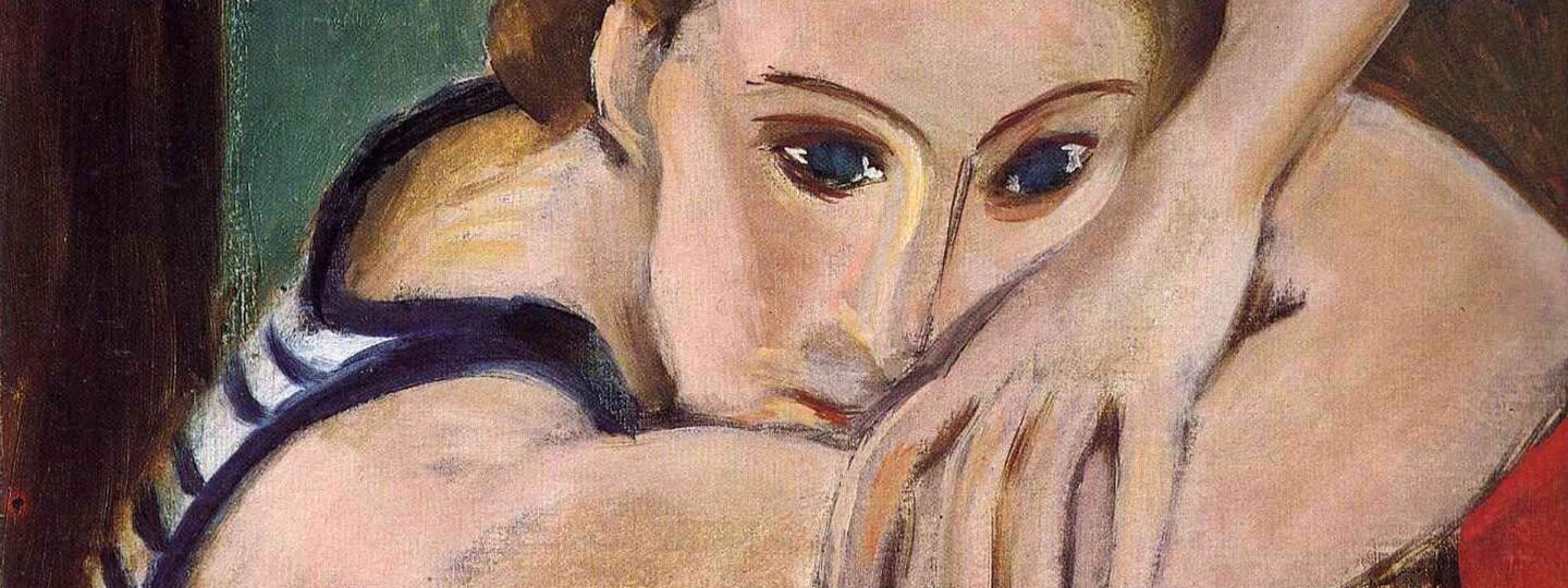 Blue eyes, by Henri Matisse 