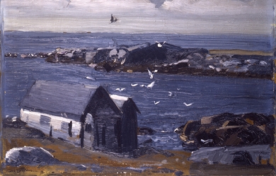 The Gulls, Monhegan, by George Wesley Bellows 