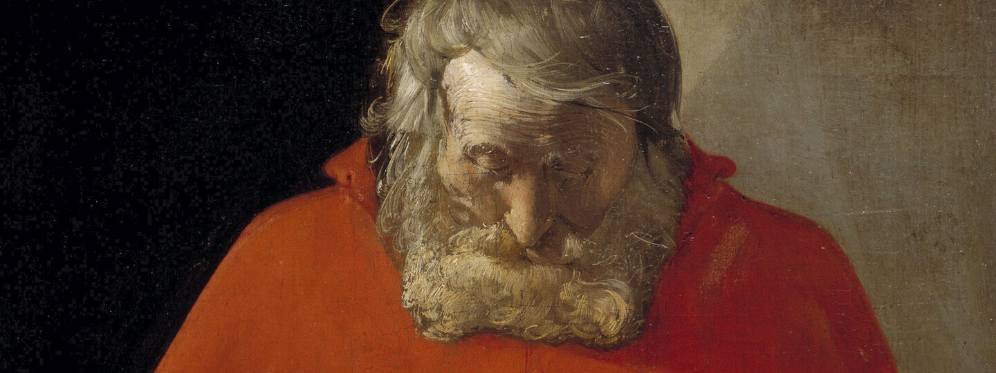 Saint Jerome reading a letter, by Georges de La Tour