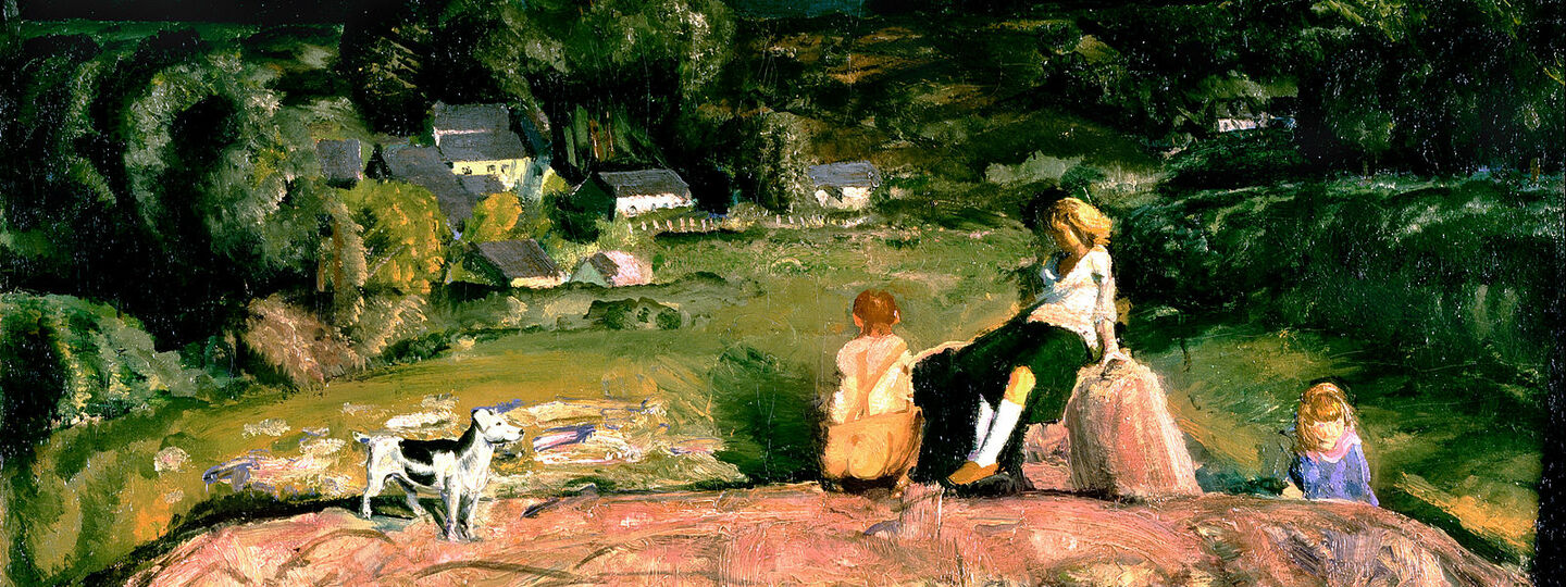 Three Children, by George Bellows