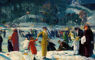 Love of Winter, by George Bellows