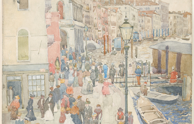 Venice, by Maurice Prendergast