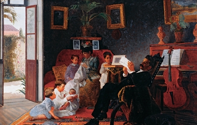 Family Scene, by José Ferraz de Almeida Júnior