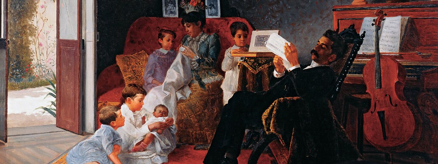 Family Scene, by José Ferraz de Almeida Júnior