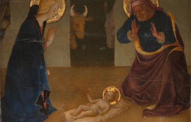 The Nativity, by Zanobi Strozzi