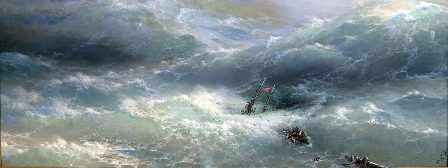 Wave, by Ivan Aivazovsky