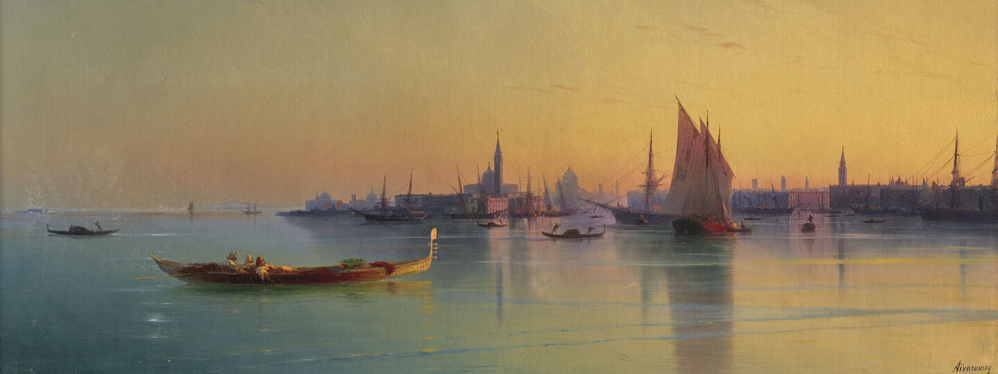 Venice at Sunset, by Ivan Aivazovsky