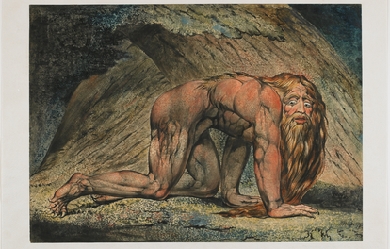 Nebuchadnezzar, by William Blake