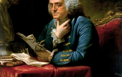 Benjamin Franklin, by David Martin