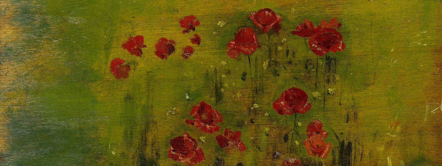 Poppies, by Alceste Campriani