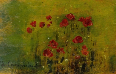 Poppies, by Alceste Campriani