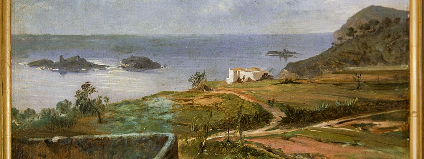 Landscape of Sorrento, by Antonie Sminck Pitloo