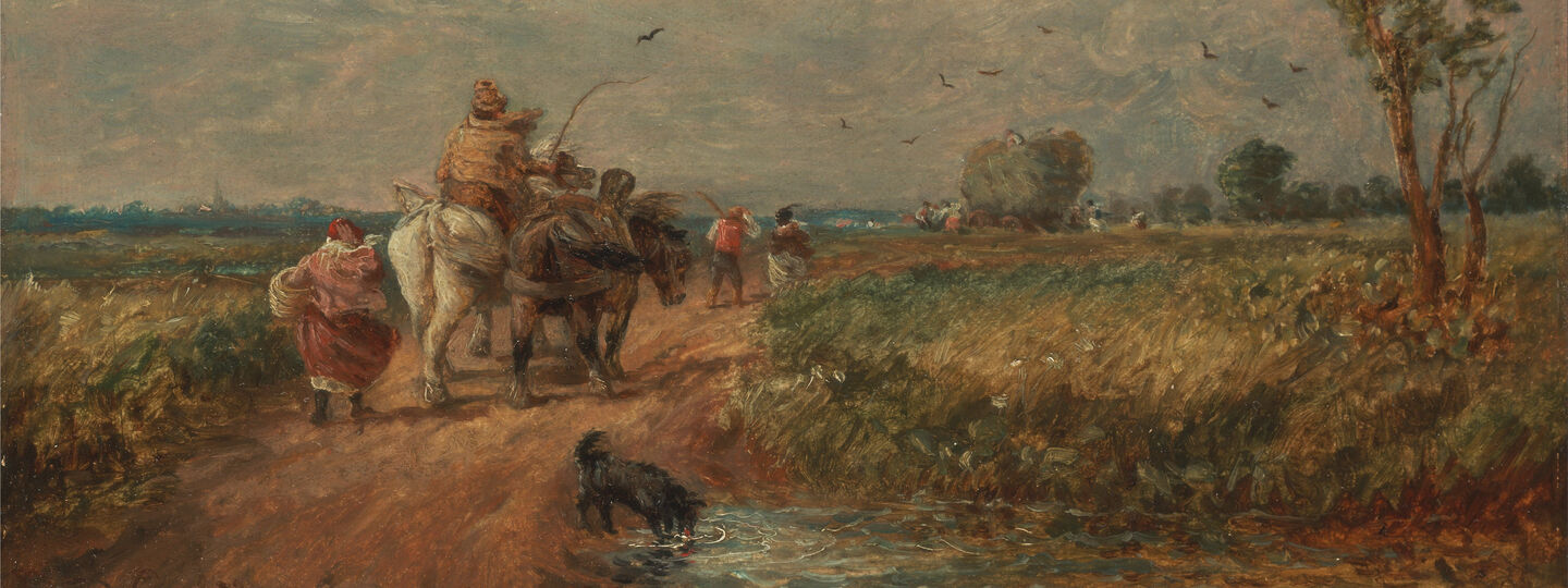 Going to the Hayfield, by David Cox