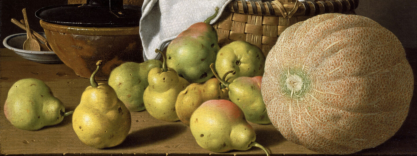 Still Life with Melon and Pears, by Luis Egidio Meléndez