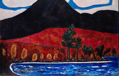 Mount Katahdin, Autumn, No. 2, by Marsden Hartley