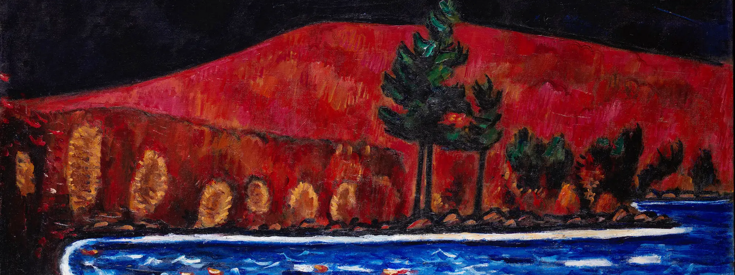 Mount Katahdin, Autumn, No. 2, by Marsden Hartley