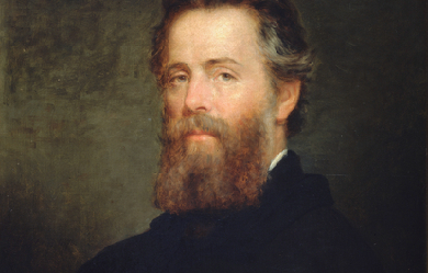 Portrait of Herman Melville, by Joseph Oriel Eaton